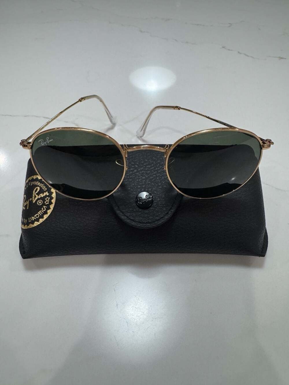 Ray-Ban RB3447 Round Metal Sunglasses 50-21